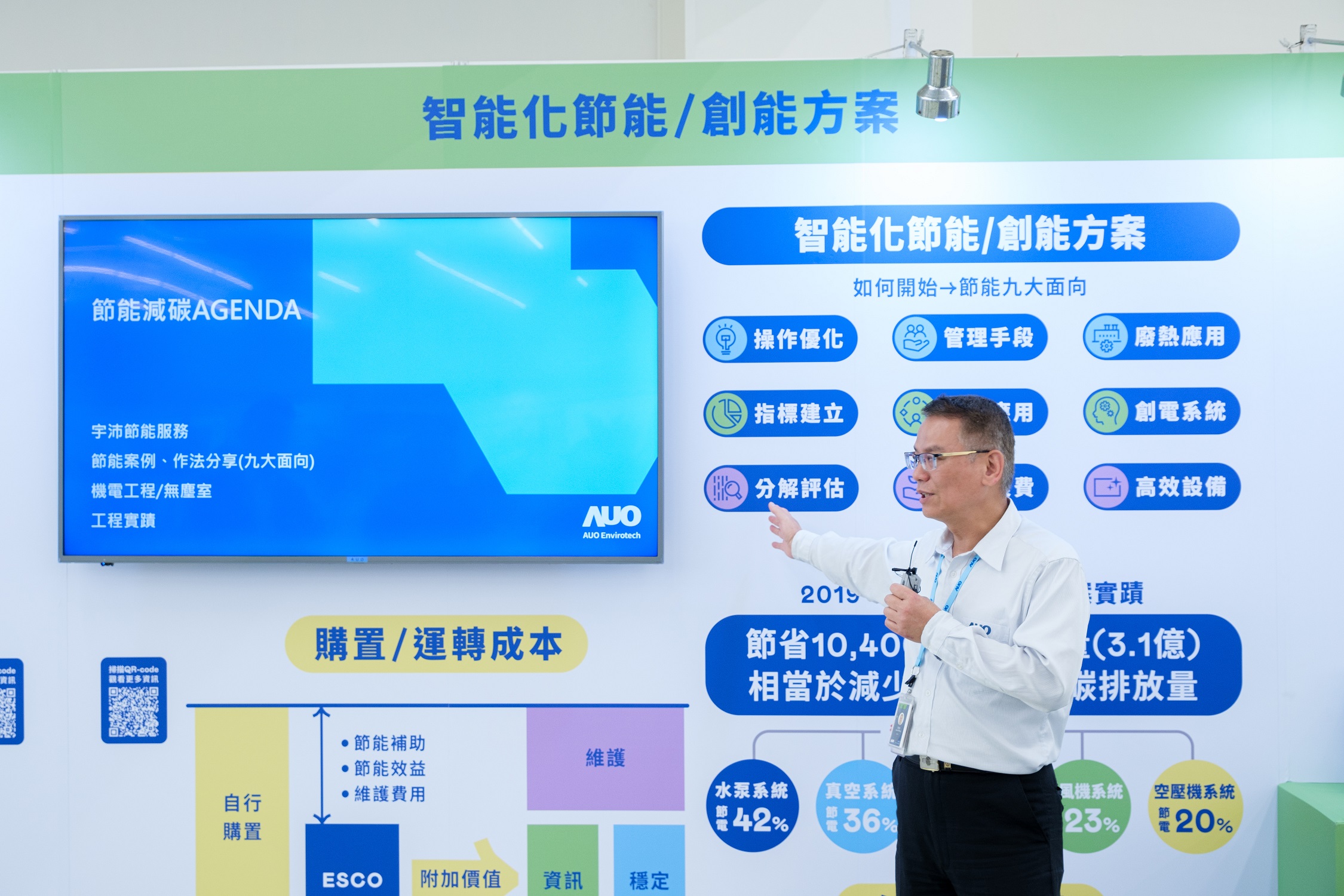 leyu体育官网宇沛作为”深度节能服务”的解决方案提供者，串接碳管理与节能管理系统，为客户提供多元且灵活的节能措施，自2019年起累积10,400万度节电实绩。